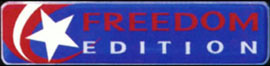 2004 Freedom Edition badge