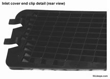 cabin air grill clips