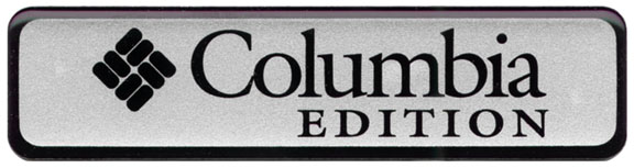 Columbia Edition badge