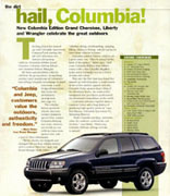 Columbia Edition magazine article