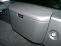CD changer compartment