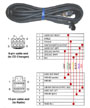 10-pin to 8-pin CD changer adaptor cable